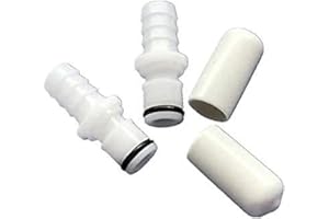 YMHYJY fits 2 M236 Male Connectors + 2 Caps for Testing Sleep Number Bed Air Chamber leaks