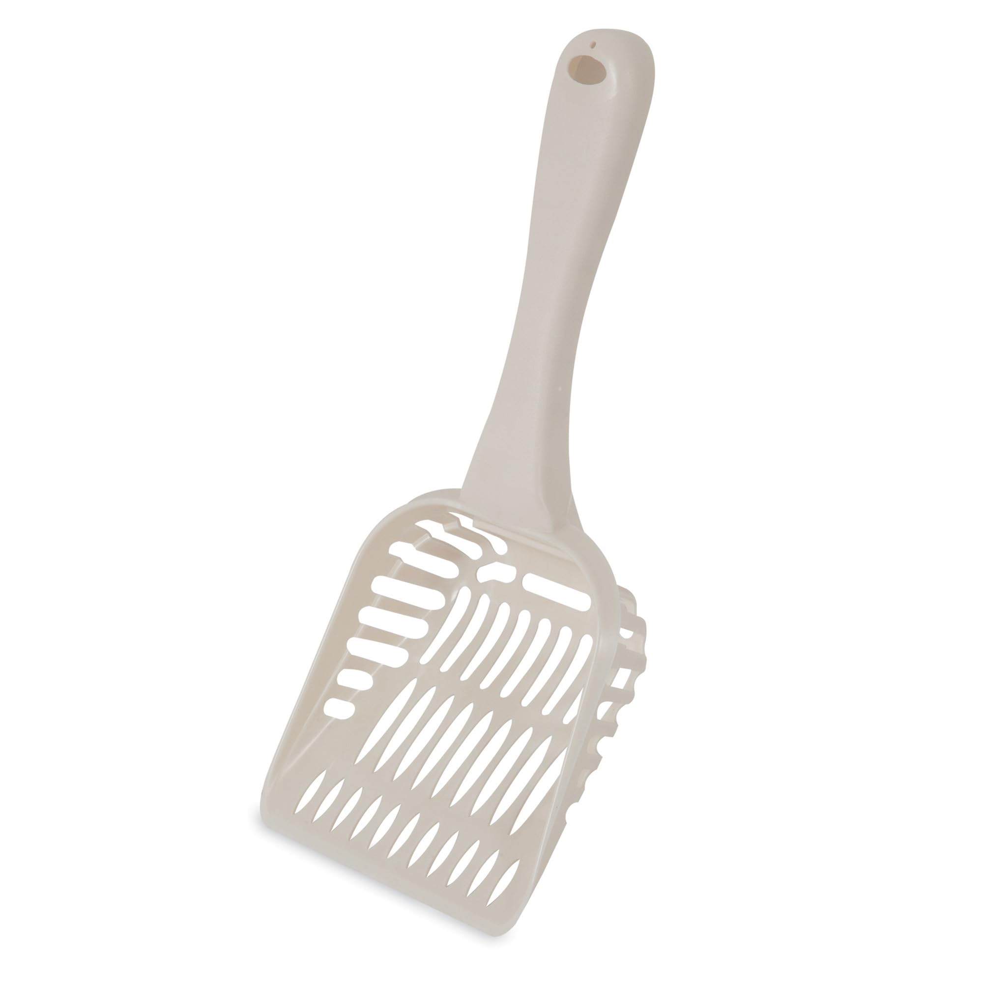 Photo 1 of Petmate Litter Scoop for Cats, Jumbo Size, Bleached Linen