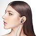 In Ear Headphones, Vomercy Wired Earphones Earbuds, Deep Bass HiFi Stereo Headphones with Built-in Mic, Volume Control, Red