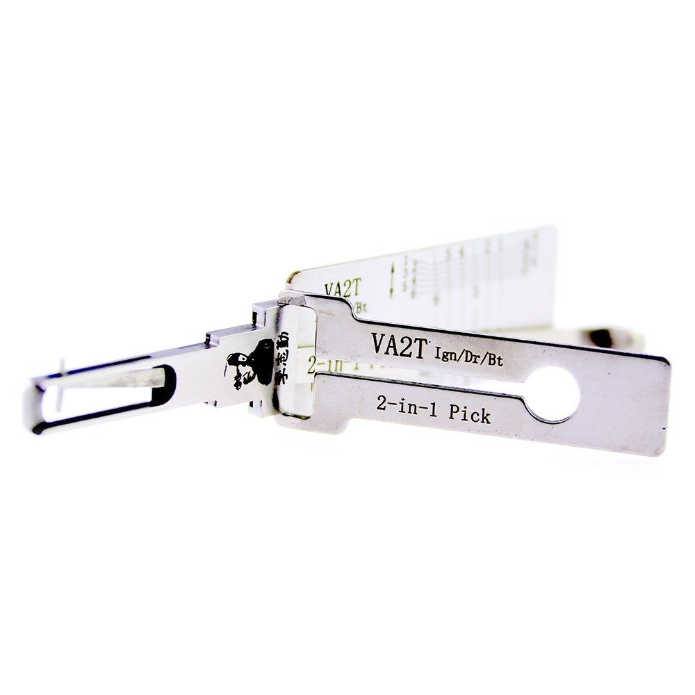Loboo Idea LiShi VA2T Lock Pick and Decoder Tool, Auto Lock Pick Set, Professional Two-in-One Locksmith Tool l for Citroen/C-Triomphe/Peugeot,etc