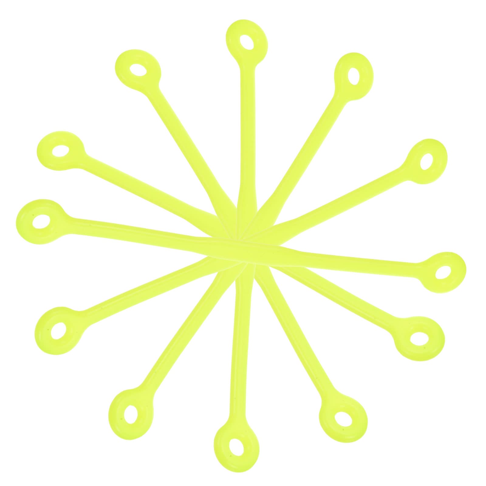 PATIKIL Tennis Dampener, 8 Pack Silicone Vibration Shock Absorber Racquet String Damping, Yellow