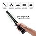 URCERI Pinpointer Metal Detector Water Resistant, Treasure Hunting Tool Buzzer Vibration Metal Pinpointer with Sound Portable Pinpointer with LED Indicators and Belt Holster,Battery Included