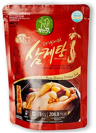 Jayeonabut Original Samgyetang Chicken soup with Herbal Medicine, 1 box (15 ea)