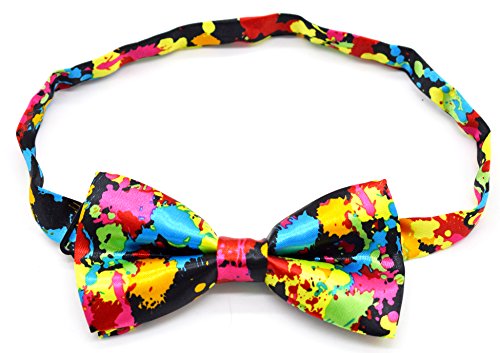 Carahere Mens Handmade Stylish Patterned Pre-Tied Bow Ties M126 4R - Thumbnail 3