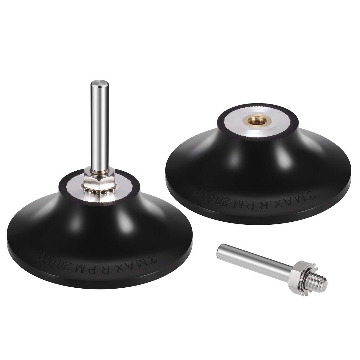 3 inch Roloc Disc Pad Holder Mandrel, with 1/4" Shank, for Roll Lock