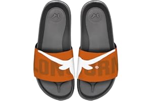 Campus Lab NCAA Unisex Adult Slides College Wordmark Adjustable Flip Flop Sandals Collection