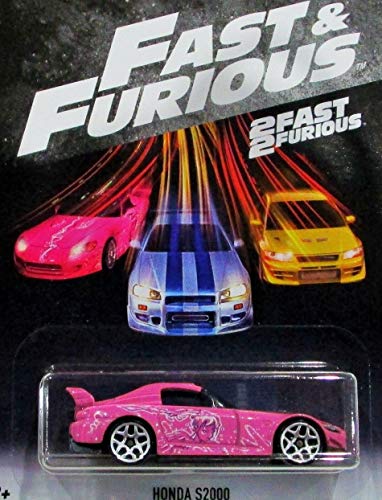 Hot Wheels Fast and Furious 2018 Series Pink Honda S2000 DIE-CAST, Fast and Furious 1/6 Honda S2000