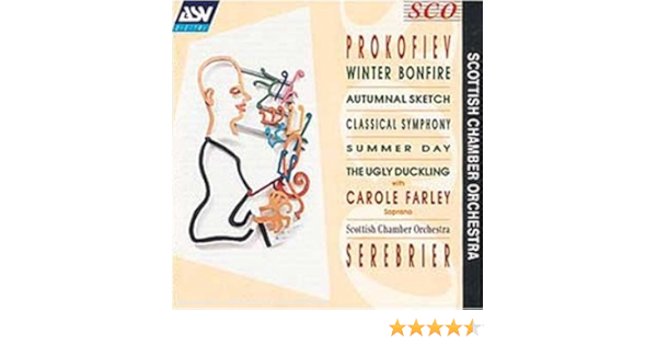Various Sergey Prokofiev Jose Serebrier Scottish Chamber Orchestra Prokofiev Symphony No 1 Winter Bonfire Autumnal Sketch Summer Day Amazon Com Music