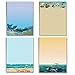 Stonehouse Collection Beach & Ocean Notepads - 4 Assorted Notepads - USA Made