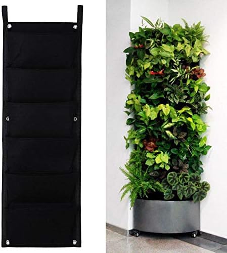 Vertikaler Ubertopf Beste Qualitat Blumentopfe Pflanzgefasse Vertikaler Garten Pflanztopf Fur Drinnen Und Draussen Fur Sukkulenten Blumenbeet Exquisiter Blumentopf 1 Stuck Amazon De Garten