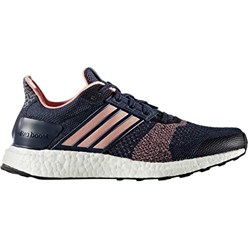 adidas Women's Ultra Boost ST, Navy/Pink, 10 B