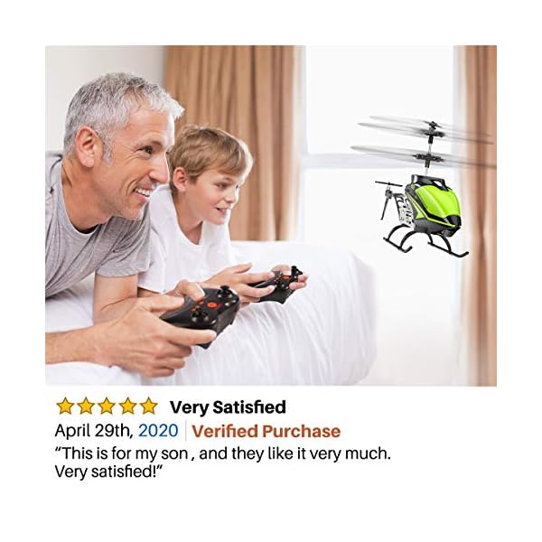 SYMA ferngesteuert Helikopter RC Hubschrauber Helicopter Fernbedienung Indoor Outdoor Flugzeug S39 3.5 Kanal 2.4 Ghz LED… – Bild 6