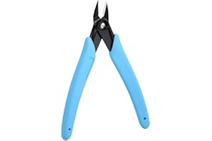 Micro Wire Cutters Small Wire Snips Precision Side Cutting Pliers Flush Cutter Cable Cutter Cutting Cable Tie Cutter for Elec