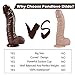 Realistic Dildo, Huge Penis with Strong Suction Cup for Hand-Free Play Vagina G-spot Anal Simulate, Big Cock with Curved Shaft and Balls for Women Masturbation