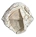 Qunson Womens Lace Chemo Beanie Hat Cap Turban for Cancer Patients White/cream