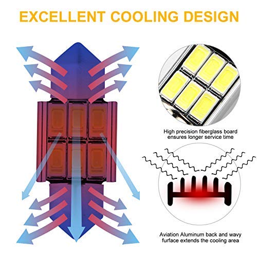 NAKOBO [Pack of 4] Festoon 31mm (1.25\
