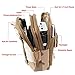 Efanr Universal Outdoor Tactical Holster Military Molle Hip Waist Belt Bag Wallet Pouch Purse Phone Case with Zipper Compatible with Samsung Galaxy S7 S6 LG HTC and More Smartphones (Camouflage-6)