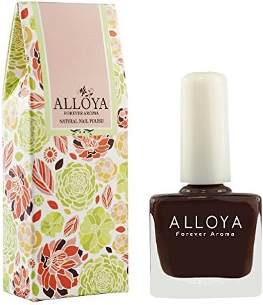 Alloya Natural Non Toxic Nail Polish, Water Based,019 Patino Ruby