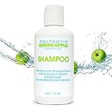 Hair Regrowth Shampoo - Polyactiv Green Apple Complex for Thickening Hair Growth and Restoration - Fast Acting All Natural Formula with Procyanidin B2 Reduces Thinning