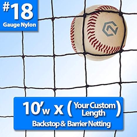 baseball netting material