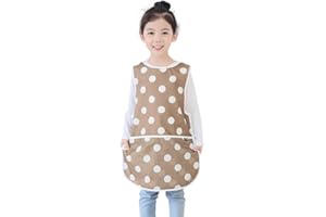 Plie Kids Painting Apron – Waterproof Art Smock for Toddlers & Preschoolers, Messy Play, Baking, Crafts, Cooking, Mealtime
