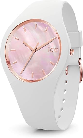 ICE-WATCH - ICE pearl White pink, Reloj blanco para Mujer con ...