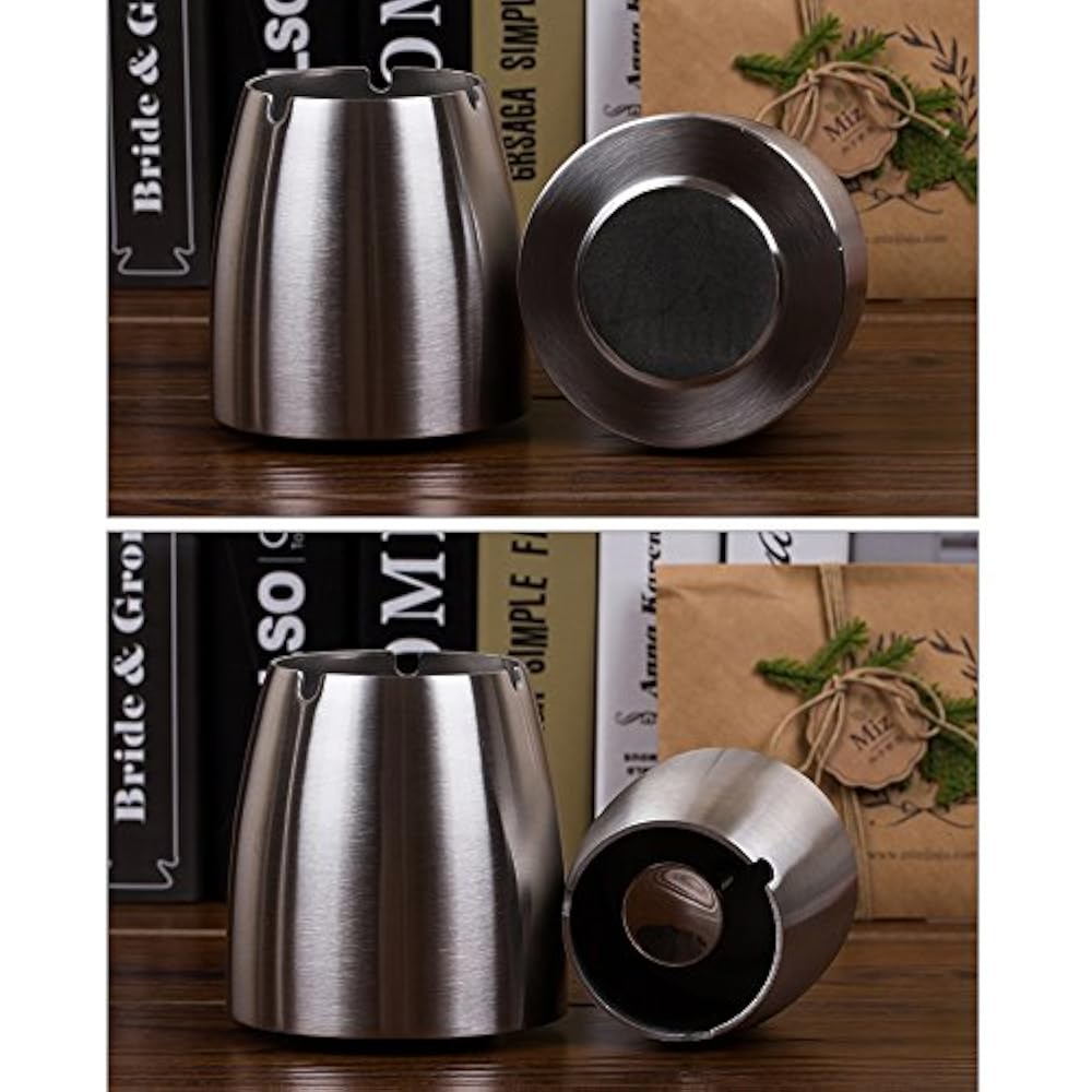 Large Windproof Ashtray For Cigarettes Outdoor Ashtrays Patio Beautiful