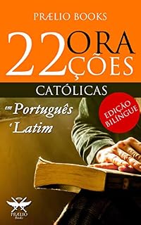 Livro 22 Orações Católicas em Português e Latim