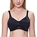 Delimira Women's Seamless Soft Wirefree No Padding Full Cups Plus Size Bra
