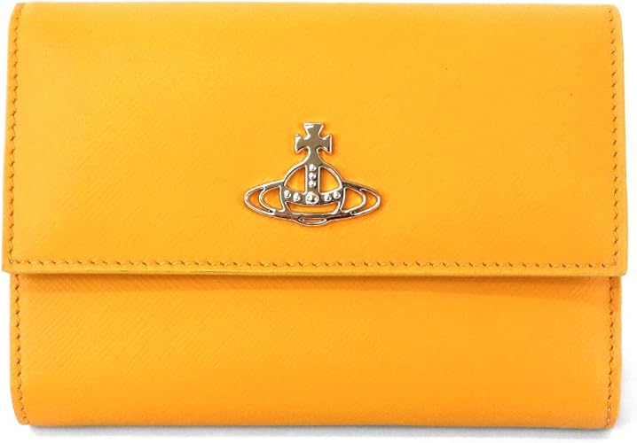 Amazon ヴィヴィアンウエストウッド Vivienne Westwood レディース 三つ折り財布 レザー イエロー Pimlico E403 並行輸入品 Vivienne Westwood ヴィヴィアンウエストウッド 財布