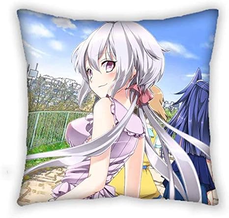 Amazon Co Jp 戦姫絶唱シンフォギアgx 雪音クリス 枕カバー 可愛い クッション ソファー 車用 インテリア 抱き枕カバー 45cmx45cm ホーム キッチン