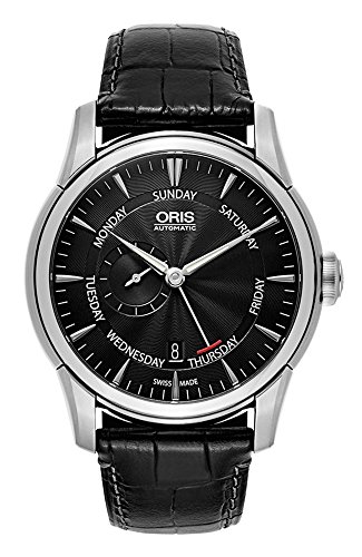 Oris artelier small second pointer day men s automatic watch 745-…