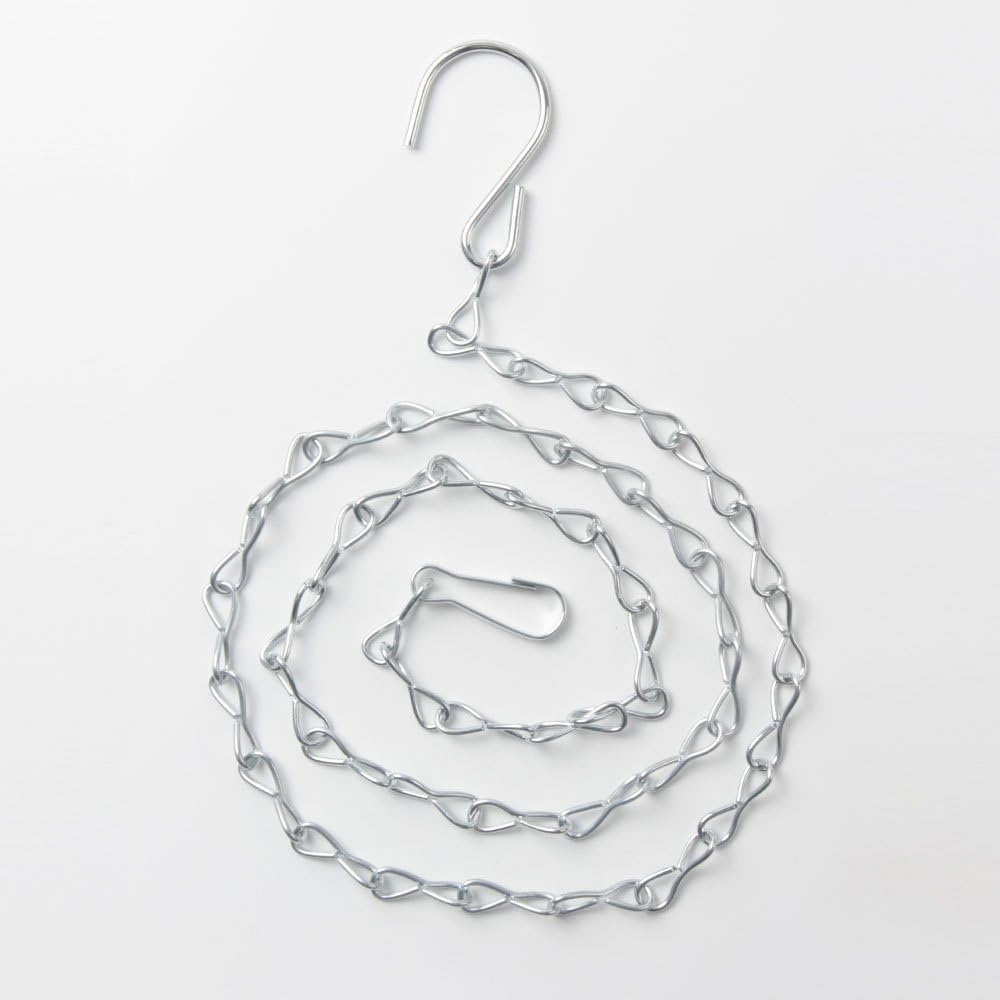 Teenitor 8 Pcs Hanging Chains with Clip & Hook for Bird Feeders Planters Lanterns and Ornaments - Image 5