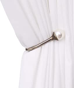 Retenciones de Cortina 2 Minimalista Perla Cortina PCs Modernos Gancho