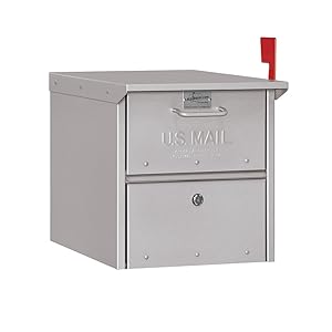 Salsbury Industries 4325SLV Roadside Mailbox, Silver