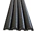 Honor Traders Half Foam Noodles for Padding or Bumper -for Edges, Wall and Sealing Gaps 4 Pack Black