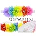 Baby Headbands Girl's Elastic Flowers Headband for Girl Children Headdress Rainbow Pack Of 4