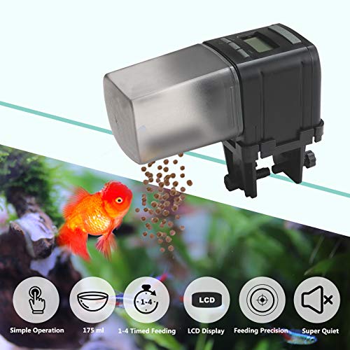 irene inevent Fish Dispenser,Automatic Fish Feeder,Auto Fish