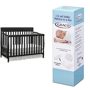 graco crib and toddler mattress in a box
