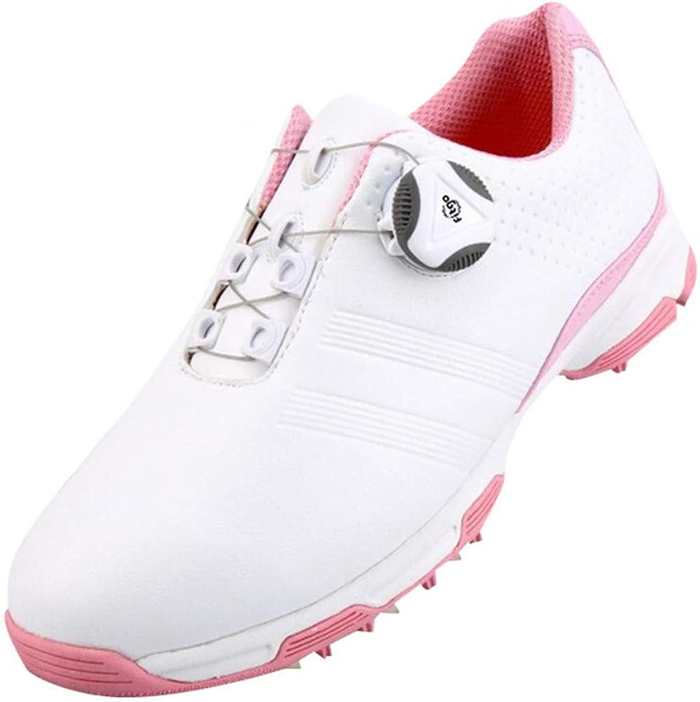 Golf Shoes Women's Sports Shoes Golf Slipproof Waterproof Shoes TieUp