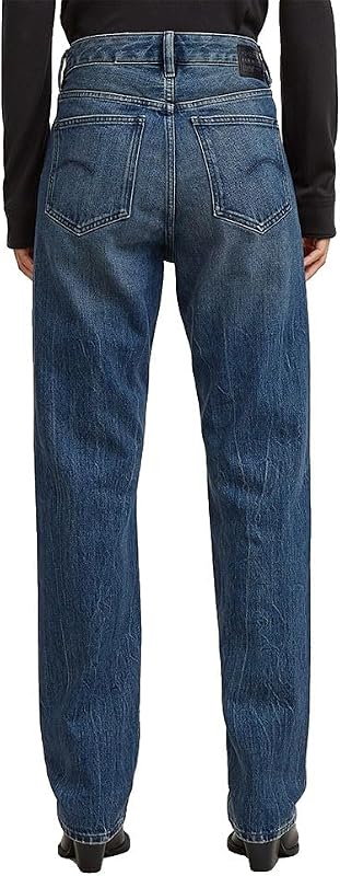 Femme Jean Iggie Straight, Bleu (worn in mountain dusk D27704-D499-G817), 33W / 32L