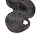 Selina 6 Bundles Body Wave Human Hair 8 Inch Short Human Hair Brazilian Virgin Hair 50g/Bundle Human Hair Extensions Natural Black (8