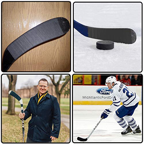 Boaton 2Pcs Hockey Tape, Hockey Grip Tape for Hockey Ice Field Lacrosse Sticks, 1 Inch Wide, 20 Yards Long, Black