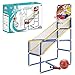 Liberty Imports Kids Arcade Basketball Hoop Shot Game Set - Indoor Sports Shooting System with Mini Hoop, Inflatable Ball and Pump