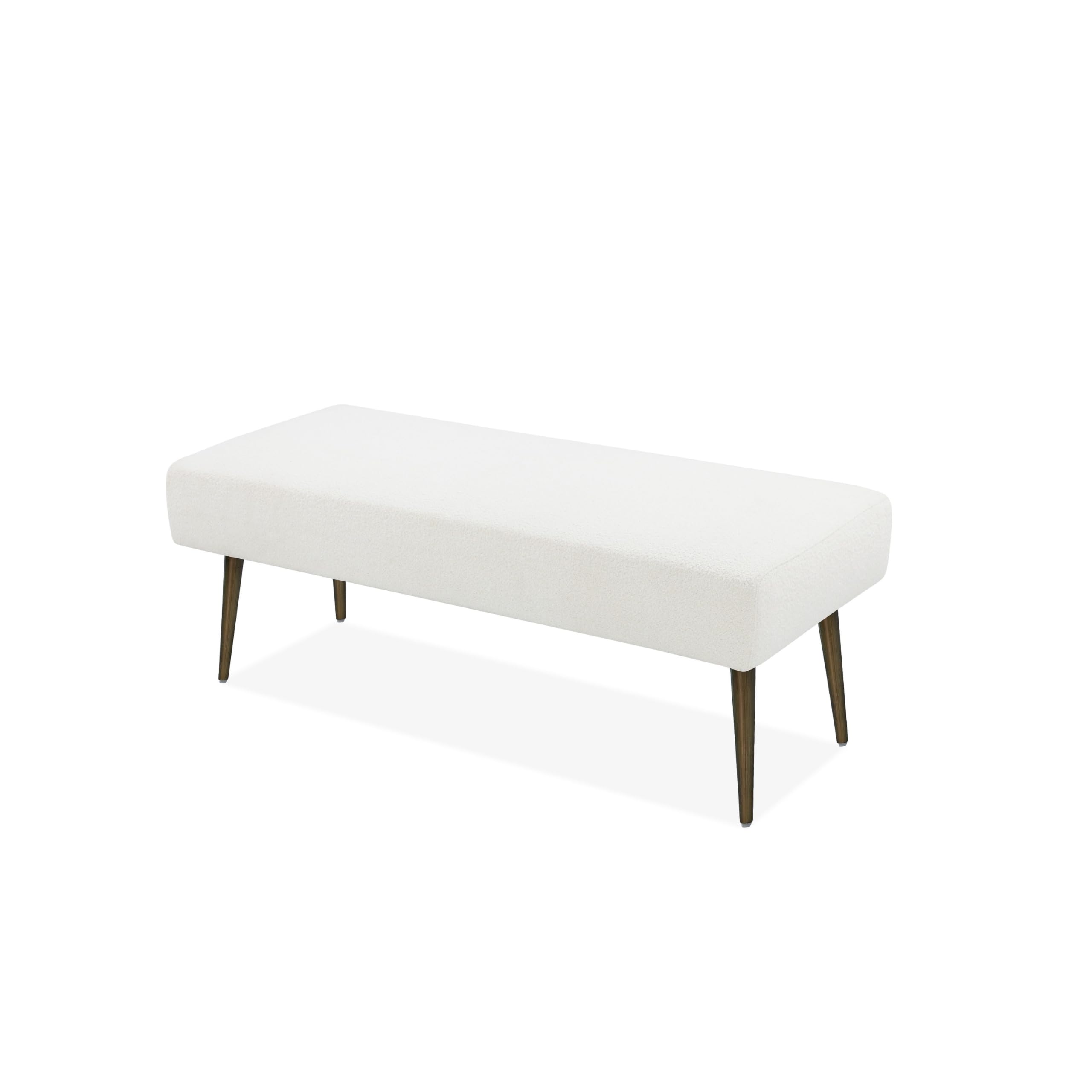 View 1 of **replacement LEGWS ONLY***
Benjara Kay Tapered Steel Legs, White and Bronze