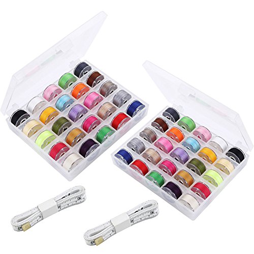 Valar Dohaeris Bobbin Box Organizer with 50 Sewing Machine Bobbins