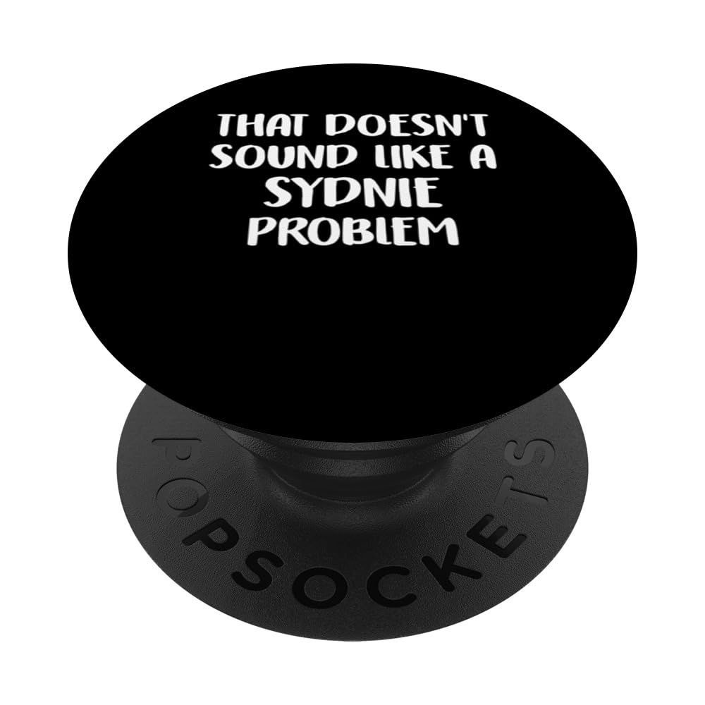 Sydnie Personalized Cute Flower Girls Sydnie Name PopSockets Swappable PopGrip