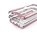 ZIZO ION Series for Samsung Galaxy S8 Case Military Grade Drop Tested with Tempered Glass Screen Protector Rose Gold Clear