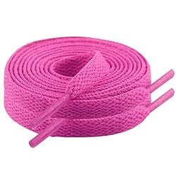 MOCATH 2 Pairs Flat Shoe laces Colorful Shoelaces