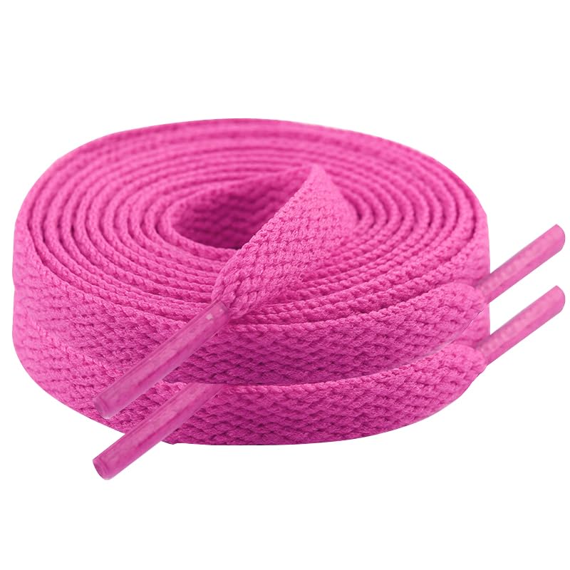 MOCATH 2 Pairs Flat Shoe laces Colorful Shoelaces